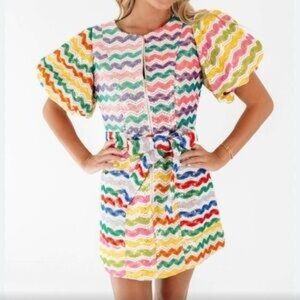 Queen Of Sparkles ZigZag sequin dress